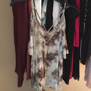 Tie dyed top